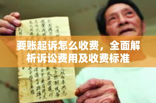 要账起诉怎么收费，全面解析诉讼费用及收费标准