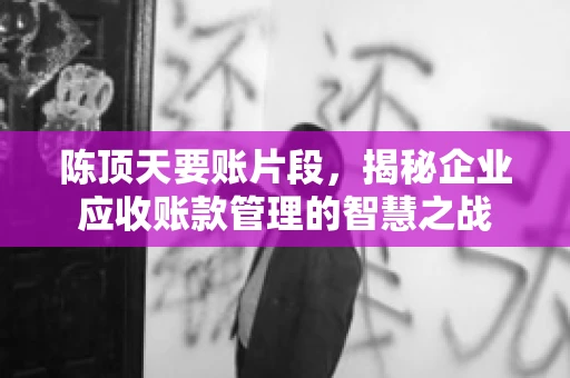 陈顶天要账片段，揭秘企业应收账款管理的智慧之战