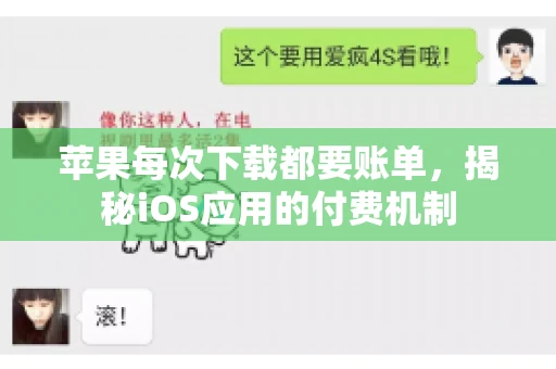 苹果每次下载都要账单，揭秘iOS应用的付费机制