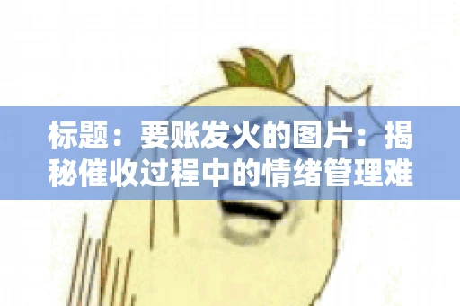 标题：要账发火的图片：揭秘催收过程中的情绪管理难题