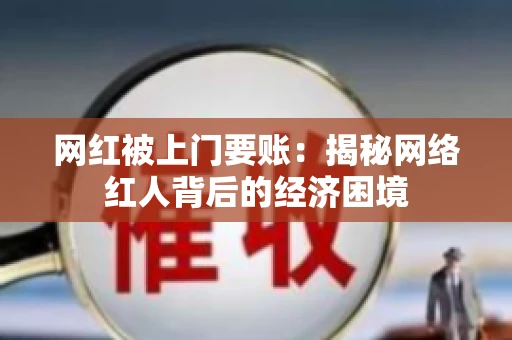 网红被上门要账：揭秘网络红人背后的经济困境